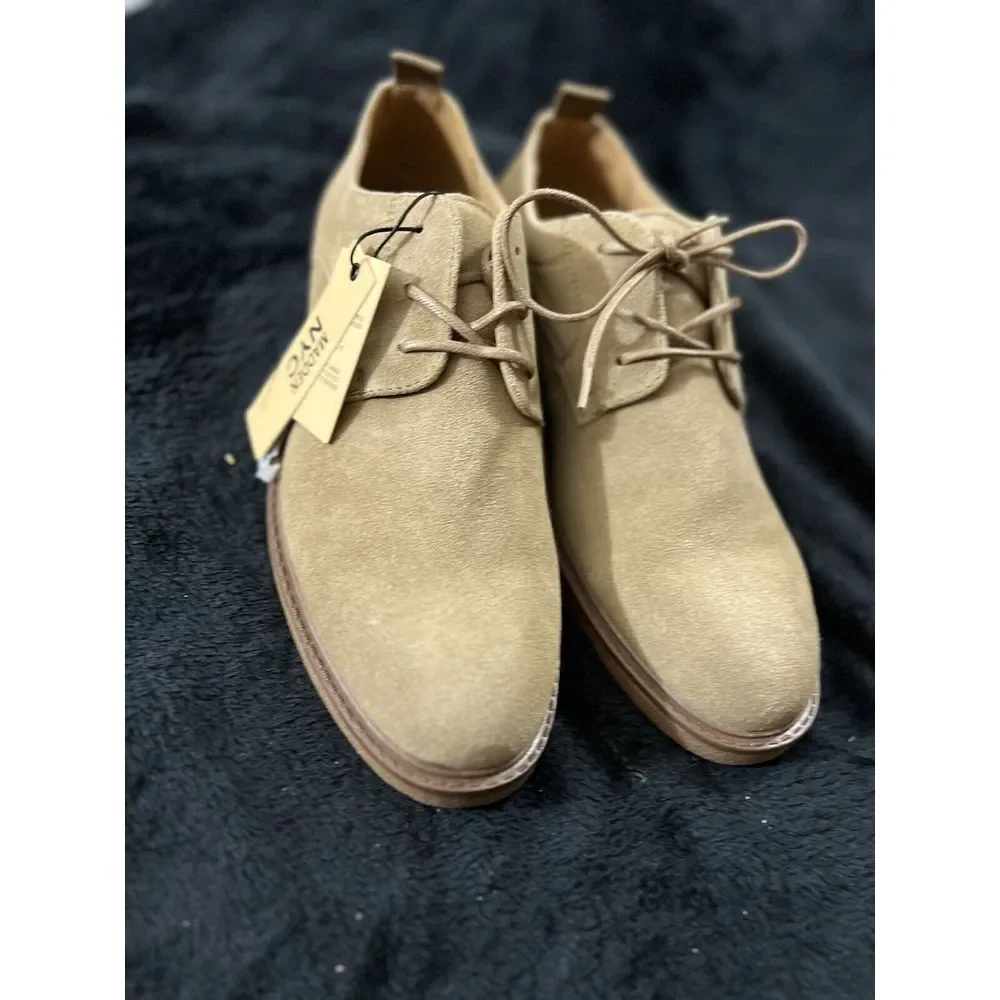 NEW Madden‎ NYC Men's Terry Dress Shoes Suede Leather Taupe 8